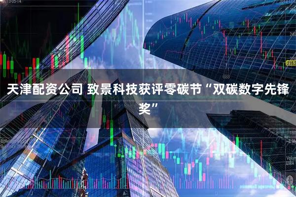 天津配资公司 致景科技获评零碳节“双碳数字先锋奖”